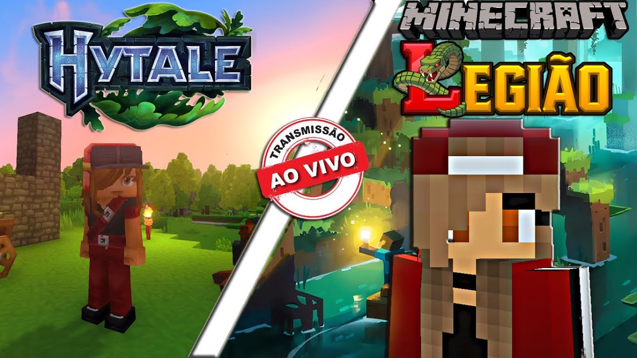 HYTALE depois LEGIAO?! - !PIX !DONATE