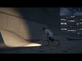 trying out bmx streets