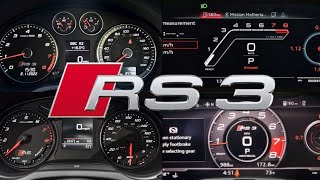 Audi RS3 Acceleration