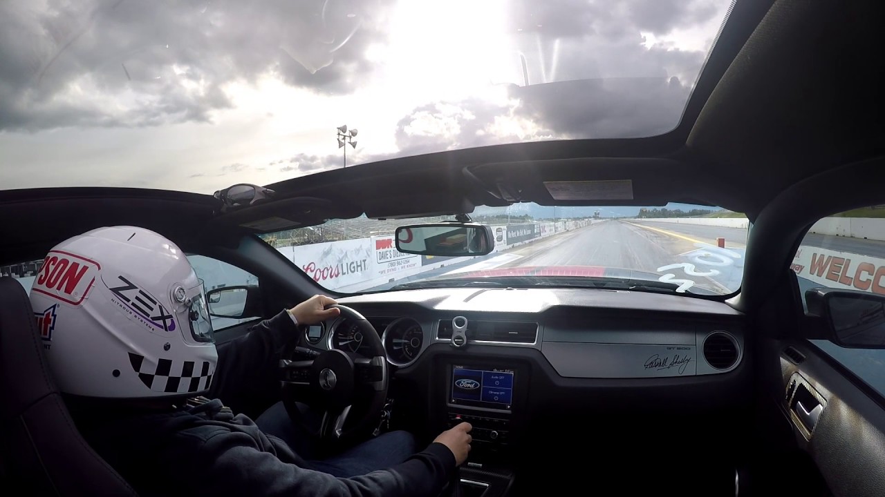 Getting into the 10's with my 2013 Shelby GT500  10.9@130mph