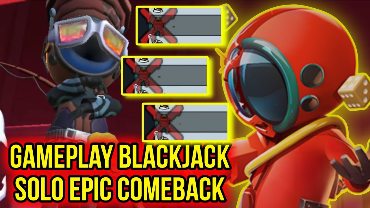 Ketika Solo Blackjack Menunjukkan Strategi Comeback Nya!!! Epic Solo