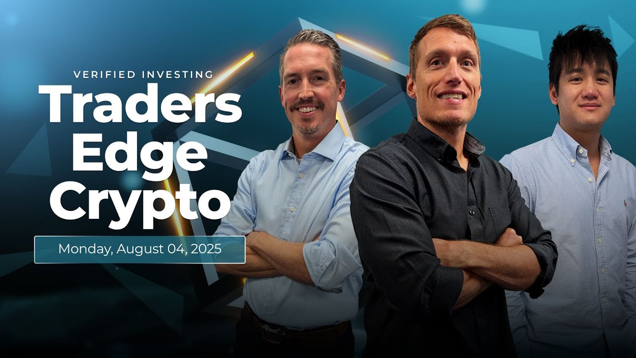 Traders Edge Crypto Live August 04, 2025