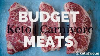 Saving money with keto on a budget and carnivore meats!! some think
that to eat or carnivore, it can be expensive because of the high
quantities meat...