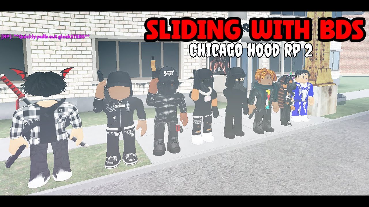 SLIDING WITH THE BD'S, AND TAKING OVER! CHICAGO HOOD RP 2 - YouTube