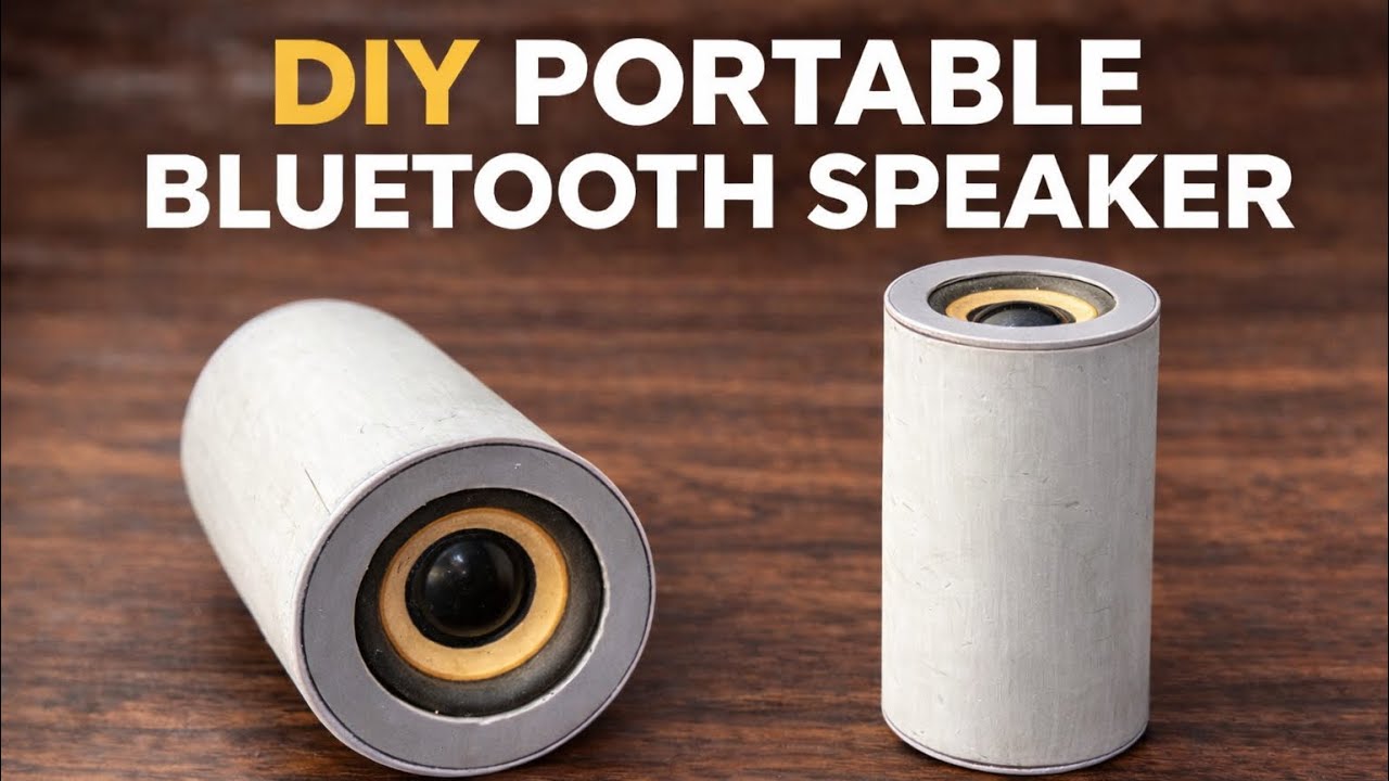 DIY Bluetooth speaker how to make speaker￼