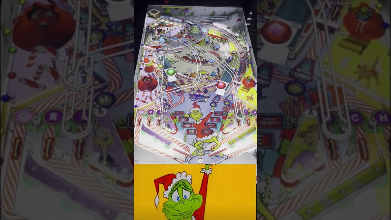 The Grinch Pinball by AtGames is Amazing! Legends Pinball with Papa Brad!