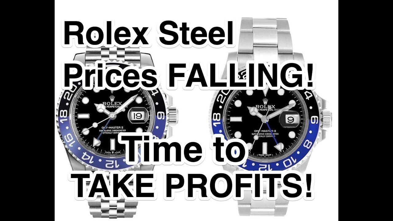 rolex prices dropping