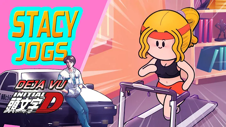 Stacy Jogs to DEJA VU  [HD | 2022] - Girl burns ru...