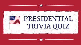 Presidential Trivia Quiz | 20 Multiple Choice Questions | US History & Government screenshot 5