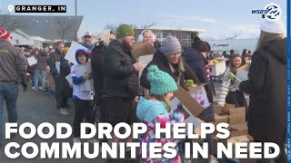 Indiana community packs more than 80,000 pounds of food for people in need
