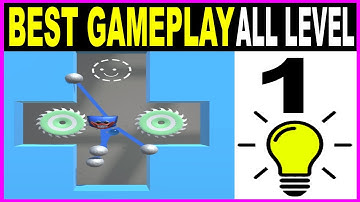 Huggy Stretch Best Gameplay Walkthrough Part 1 - All Levels Solutions Android IOS