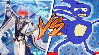 Ayato +50% Attack Speed comparison | Genshin Impact