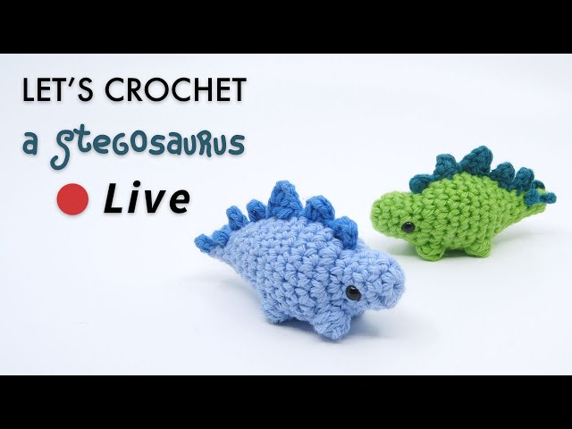Mohu Mini Amigurumi Kit - Stegosaurus – EcoFriendlyCrafts