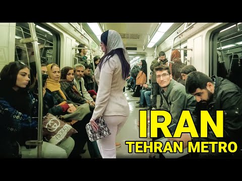 IRAN ?? Inside TEHRAN Metro | Iranian Life | unbelievable!!