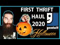 First Goodwill Halloween Thrift Haul of 2020