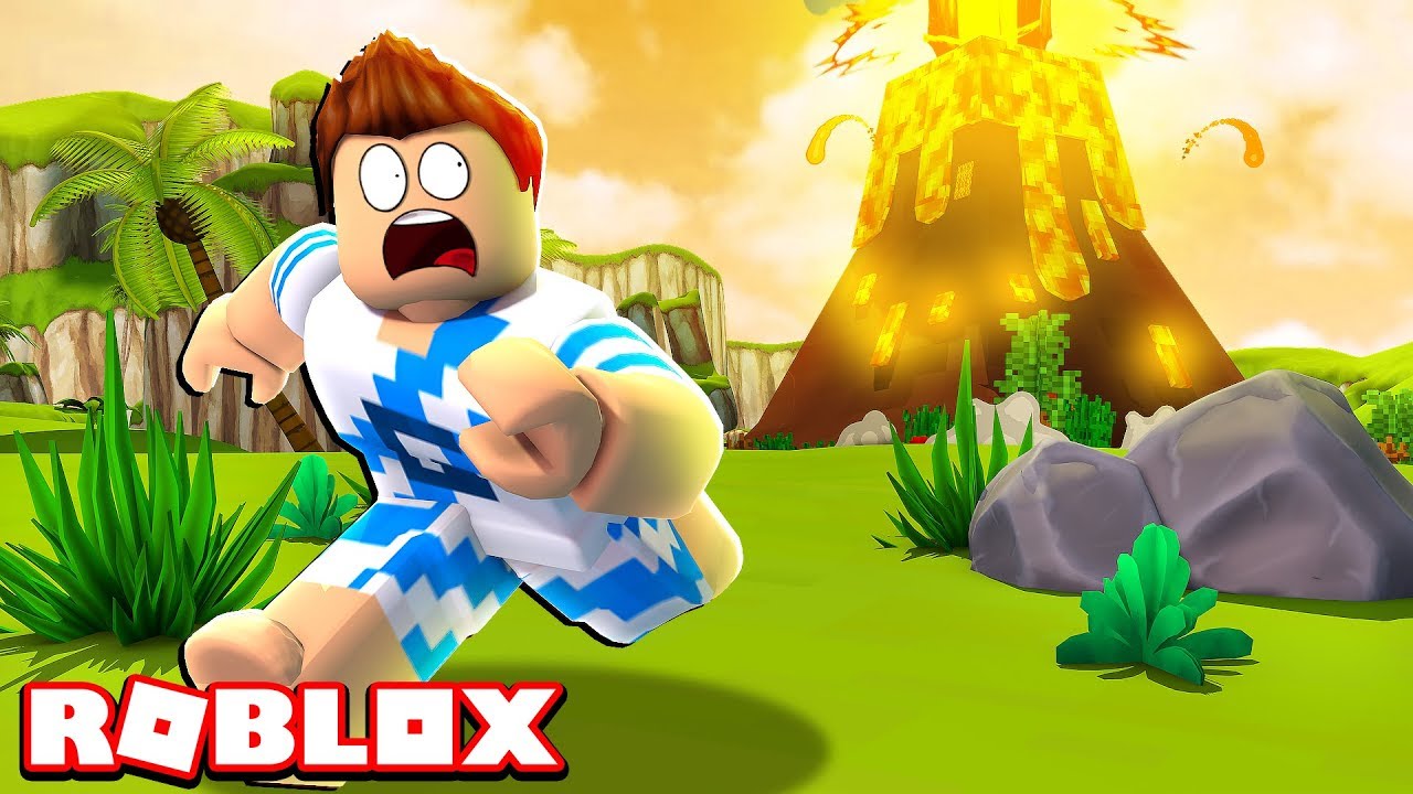 Fuja Do Vulcao Perigoso No Roblox By Gahmarin - jogo da academia roblox fuja da academia