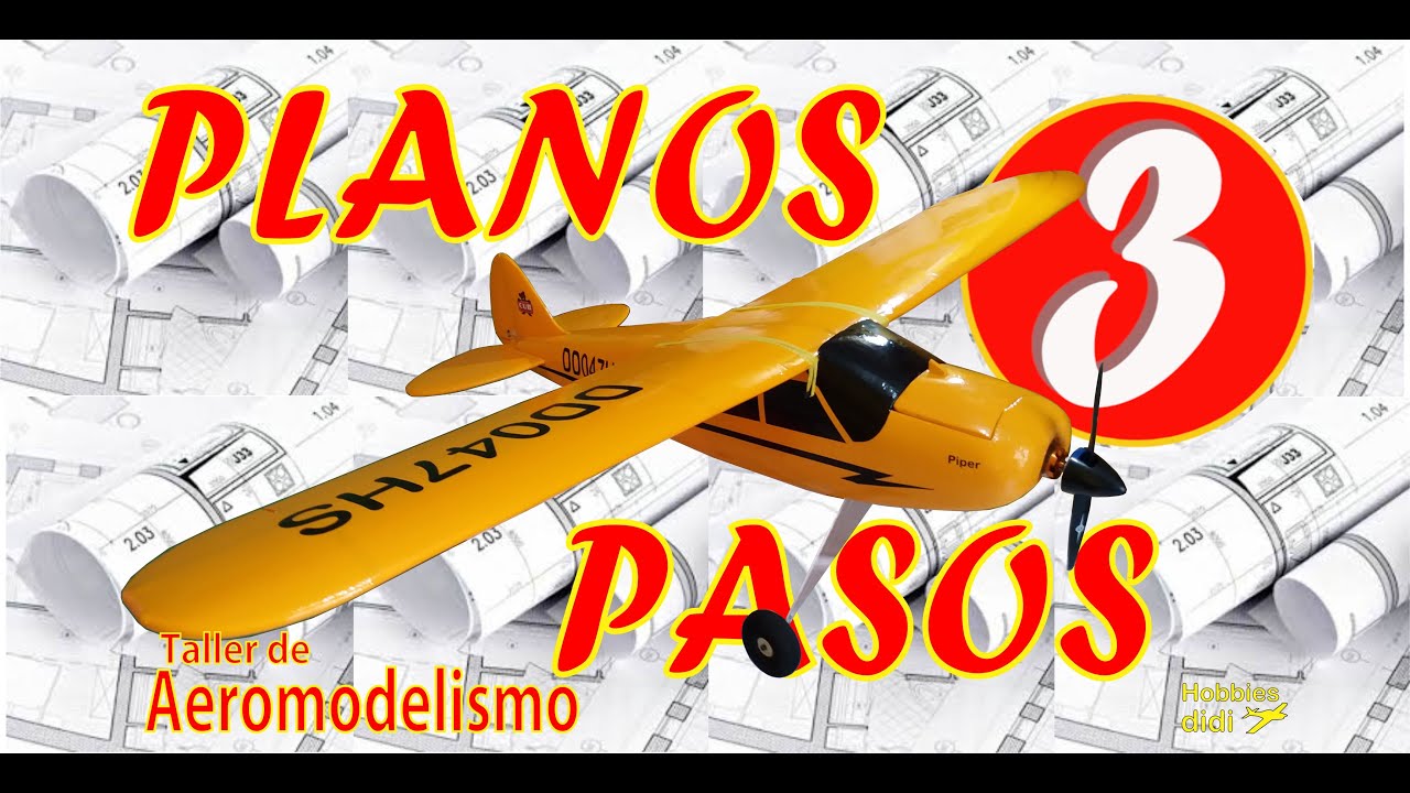 👍Como hacer planos aeromodelos fácil rápido económico. - YouTube