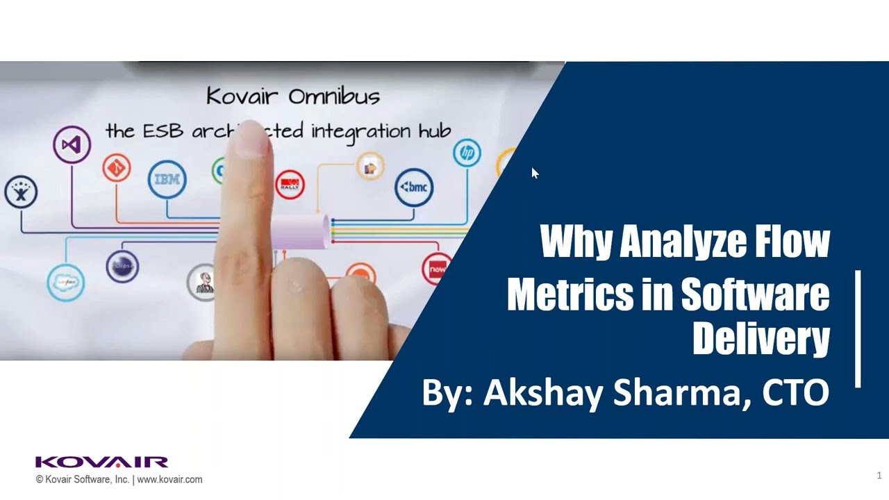 Why Analyze Flow Metrics in Software Delivery - Recorded Webinar by Kovair