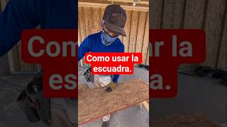 Algunos ejemplos de como puedes usar las pulgadas en tu escuadra. #framing #teaching #speedsquare