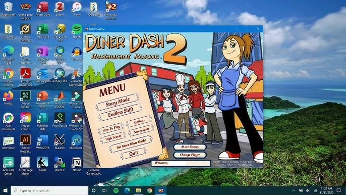 Diner Dash 2: Restaurant Rescue (PC) - Full Game 1080p60 HD