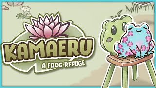 Kamaeru: A Frog Refuge  IT'S SO CUTE!! (Demo Gameplay)