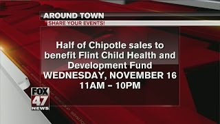 Around Town 11/14/16: Fundraiser to benefit Flint Child Health and Development Fund