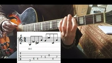 Minor 6ths in Tritones Intervals from G Diminished Scale Lick (with tabs) - DP