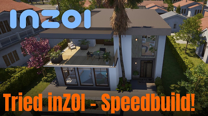 Trying inZOI for the First Time ✨ Speedbuild