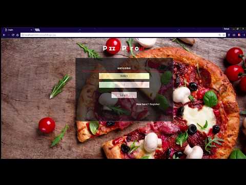 Pizza Ordering System
