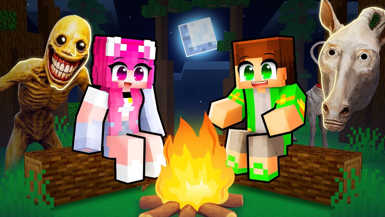 Mi-am *INVITAT* Prietena pe un Server DOAR cu MONSTRII pe Minecraft...