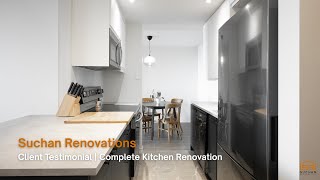 Suchan Renovations Client Testimonial - Charles Rabbat - Kitchen Renovation