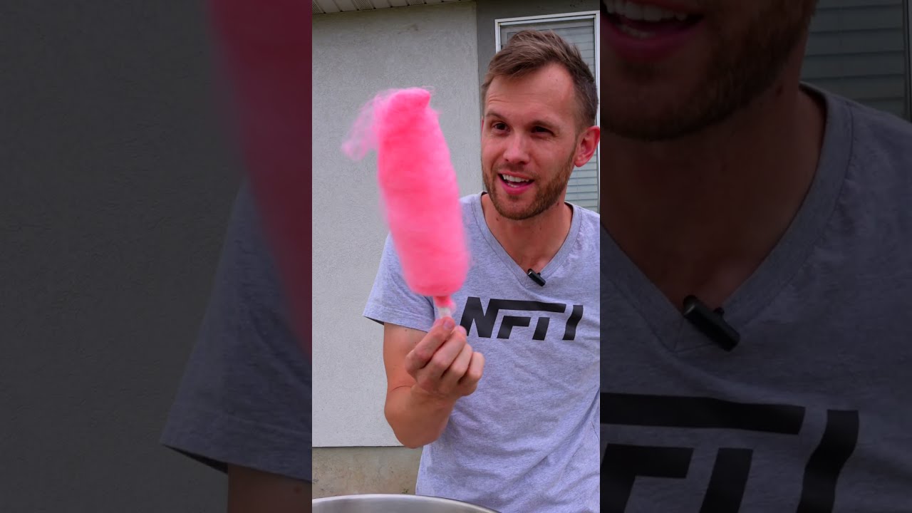 Cotton Candy Made From STARBURST 