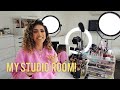 STUDIO/BEAUTY ROOM TOUR - FILMING EQUIPMENT | AnchalMUA