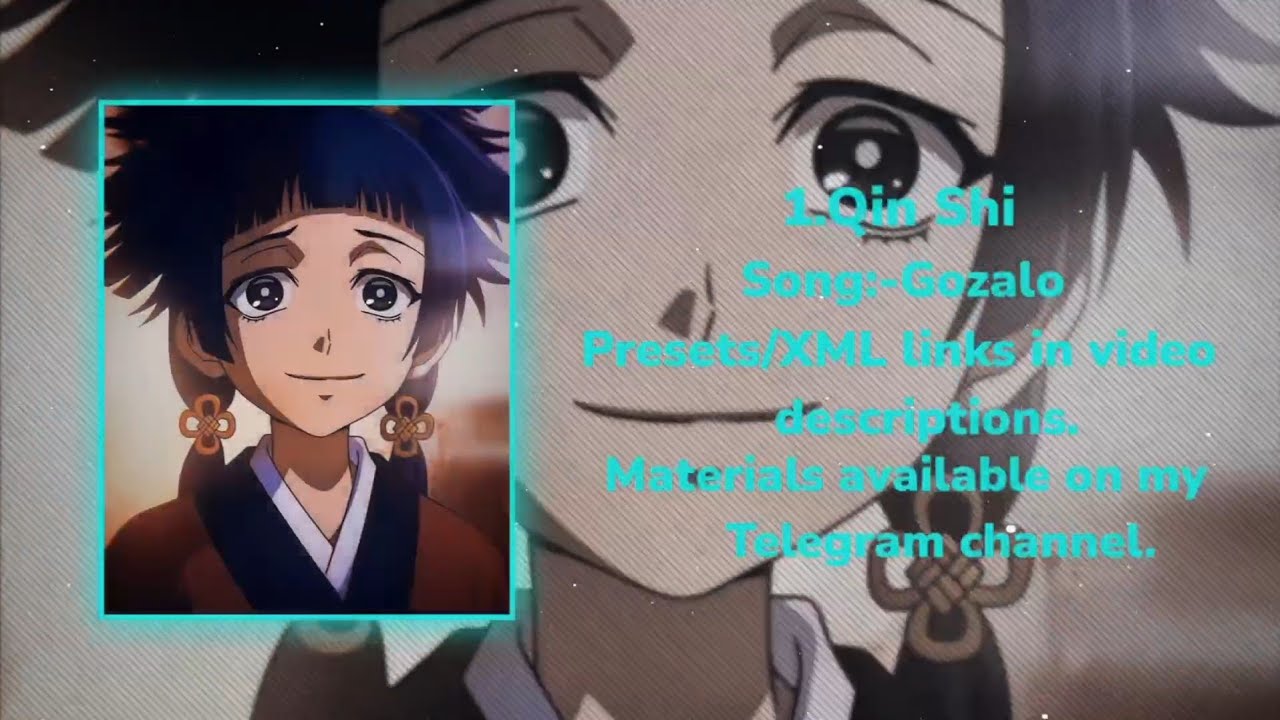 TRENDING ANIME EDIT FREE PRESET [TIK TOK/FORMAT] XML LINK DESCRIPTION~ALIGHT MOTION 