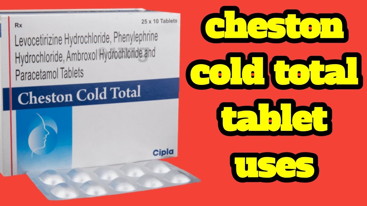 cheston cold total tablet uses| what does cheston cold tablet do| 