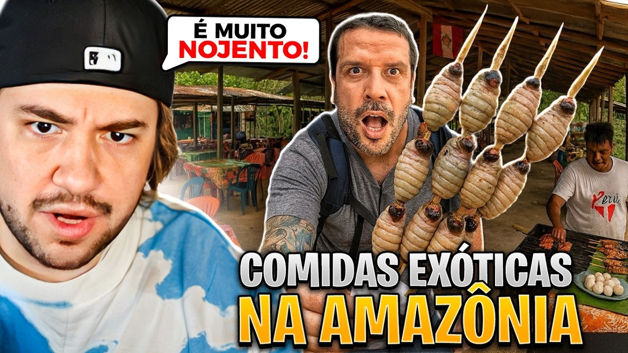 COMO SÃO AS COMIDAS TÍPICAS DA AMAZÔNIA? - React Sou Mochileiro