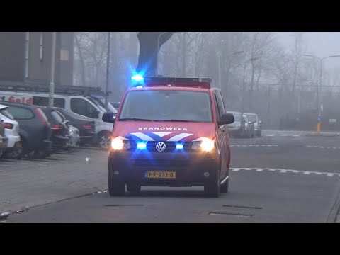 Vele Hulpdiensten met spoed naar Meldingen in Zaanstad!