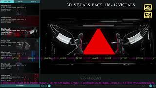 3D Visuals PACK 176  - 17 Visuals