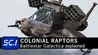 COLONIAL RAPTORS | The gun brick & battle taxi of the colonies | Battlestar Galactica Lore