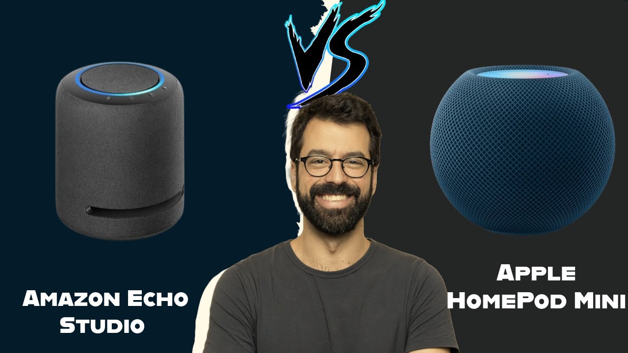 Smart Home Speakers Amazon Echo Studio VS Apple HomePod Mini (Which Has ...