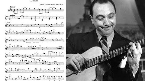 Django Reinhardt - Dinah Transcription