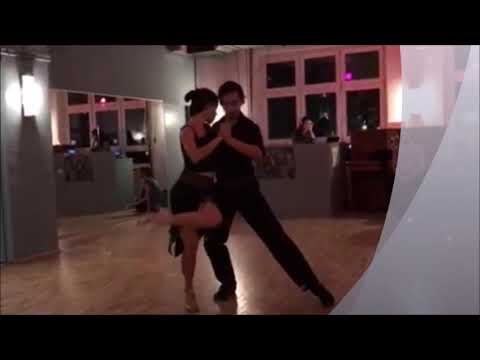 Nelson Leiva & Gabriela Pereira Tango bailan quejas de Bandoneon