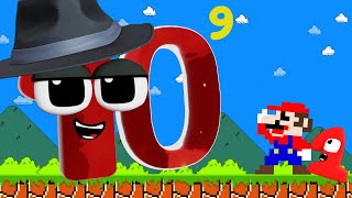 Wonderland: How many Zeros? | BIG NUMBERS in Super Mario Bros? | Game Animation