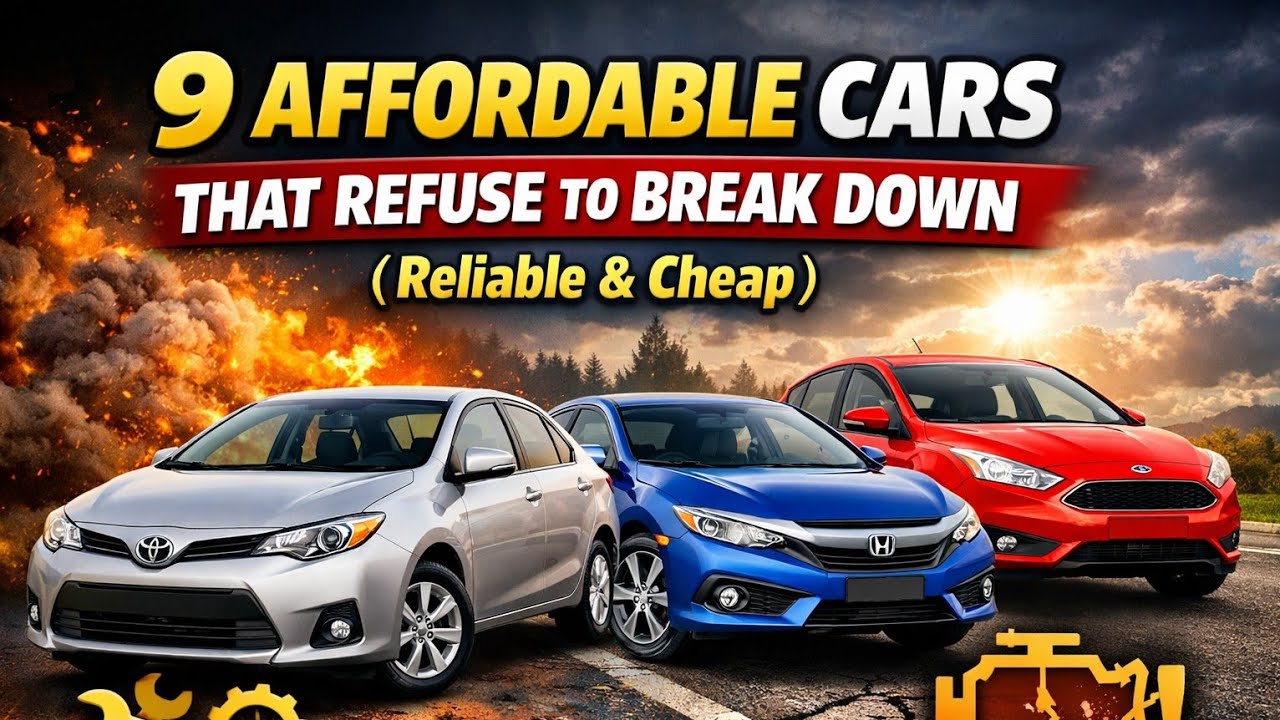 9 Affordable Cars That Refuse to Break Down (Reliable & Cheap)