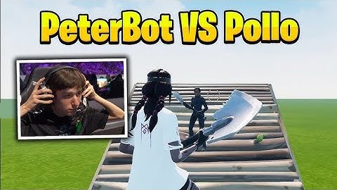 Peterbot vs Pollo 1V1 Buildfights!