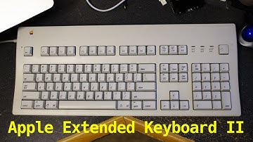 Using an Apple Extended Keyboard II in 2019
