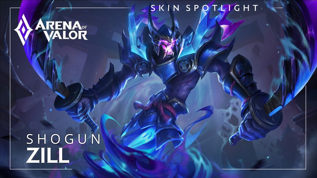 Skin Spotlight: Zill — Shogun | Arena of Valor | TiMi - YouTube