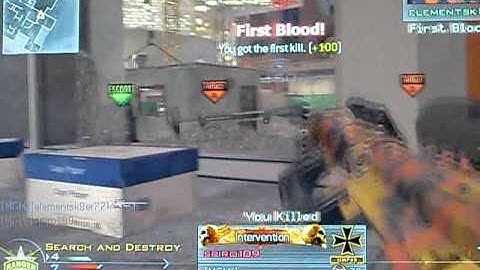 no scope tri shot across highrise first blood