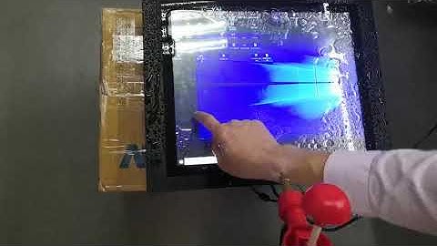 Water Touch Test for PCAP Touch Solutions