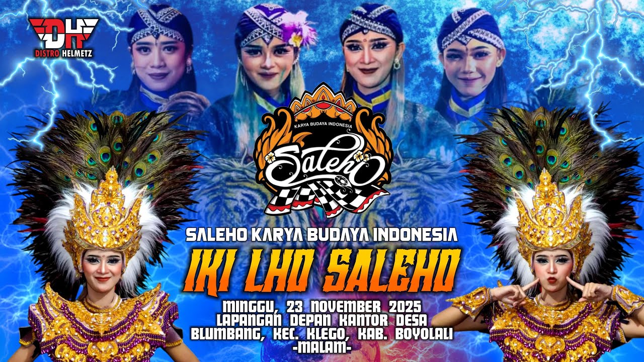 LIVESTREAMING SALEHO HARI INI !! SALEHO KARYA BUDAYA LIVE LAPANGAN KANTOR DESA BLUMBANG KLEGO BOYOLI